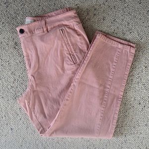 NWOT Talbots light pink capris
